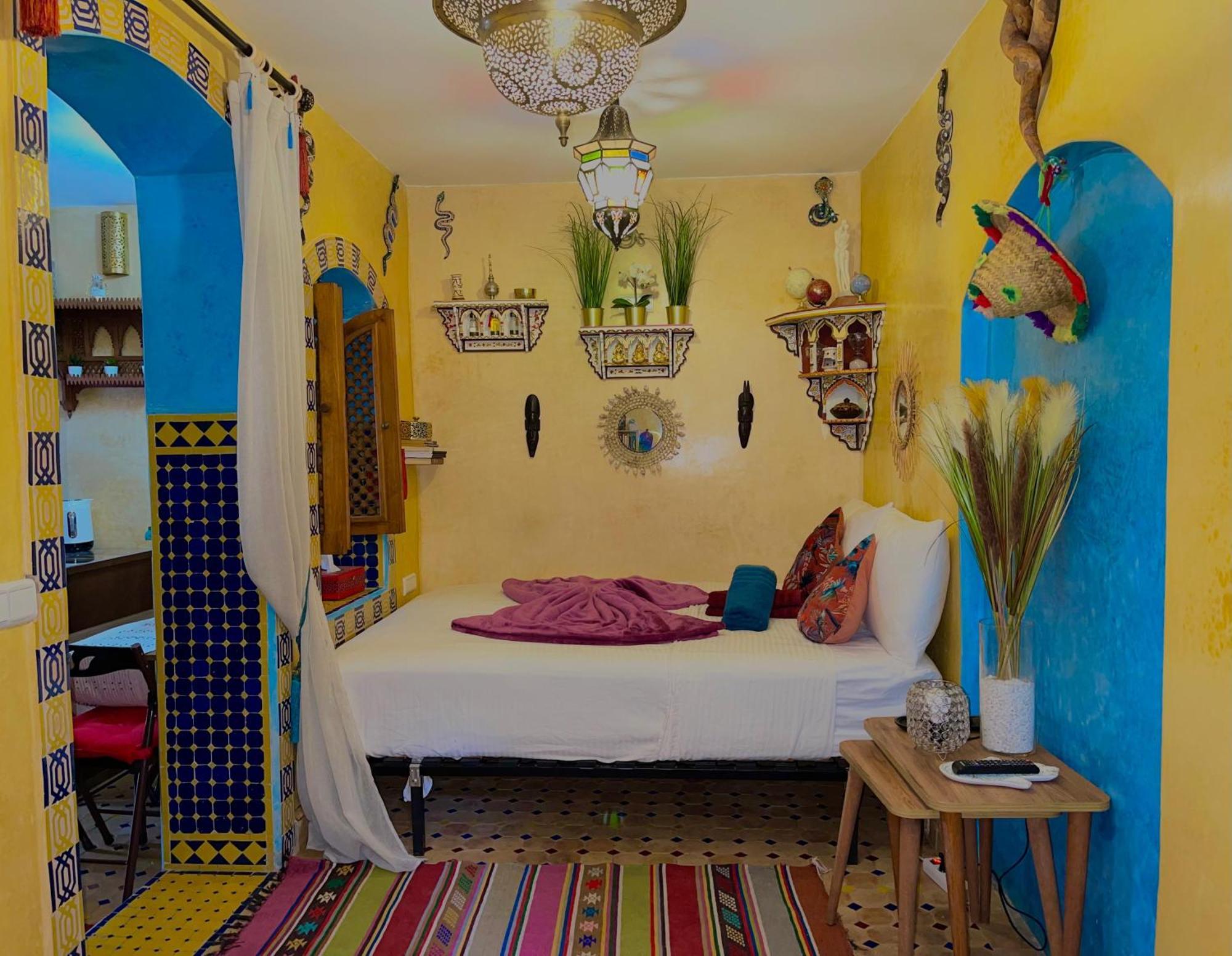 Dar Sandra Moroccan Tiny House แทนเจียร์ ภายนอก รูปภาพ